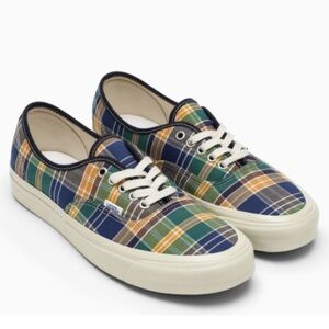 VANS Authentic 44 DX Anaheim Factory Og Plaid NWT